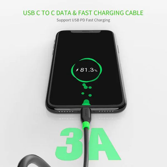 USB C to IOS PD 18W 2.4A Charging Cable For Lightning adapter